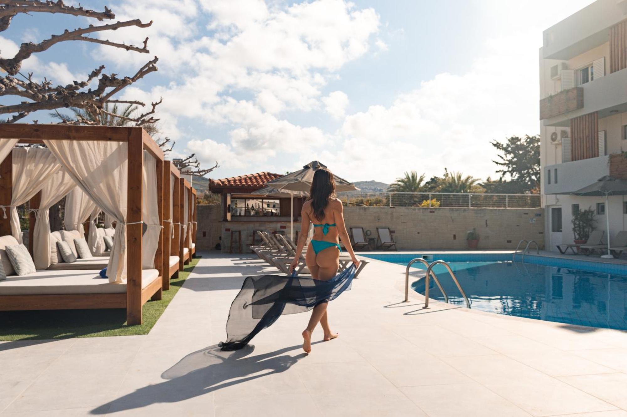 Dimitra Hotel & Apartments By Omilos Hotels Kokkini Hani Buitenkant foto
