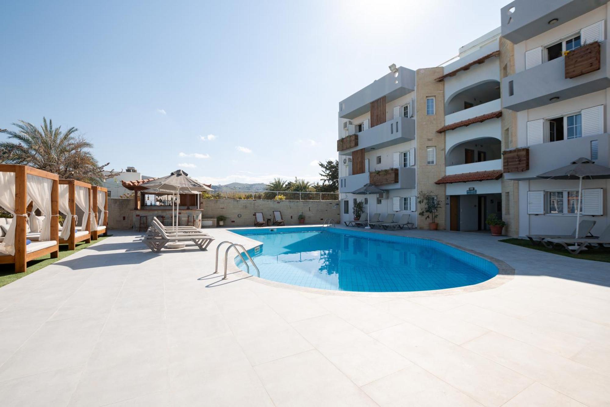 Dimitra Hotel & Apartments By Omilos Hotels Kokkini Hani Buitenkant foto