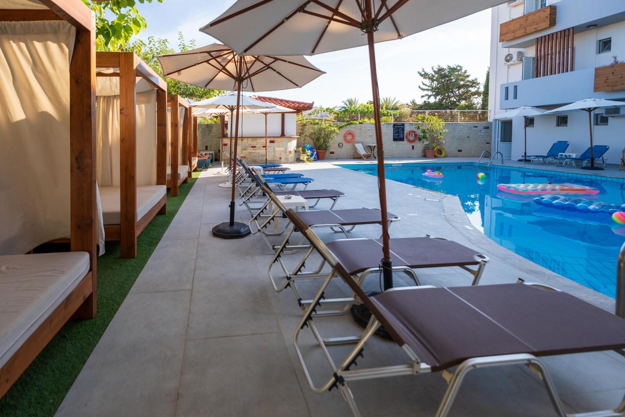 Dimitra Hotel & Apartments By Omilos Hotels Kokkini Hani Buitenkant foto